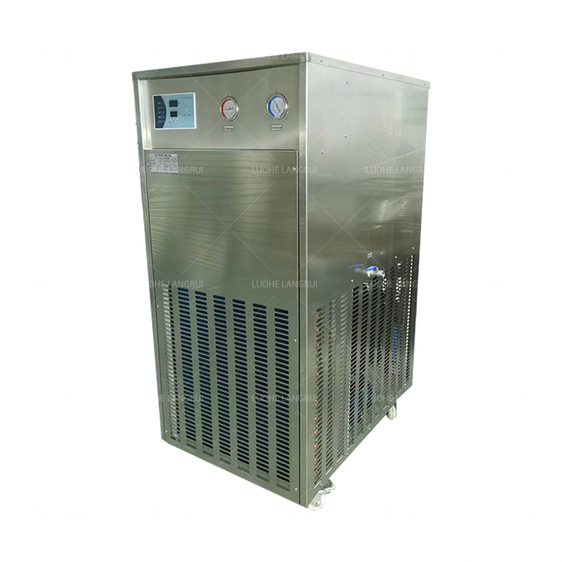 Мини промышленный охладитель системы охлаждения 1hp охладитель с водяным охлаждением с насосным двигателем и компрессором для хлебобулочных изделий