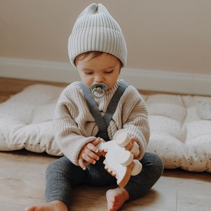 Austin & Bella Baby Otoño e Invierno Suéter <span class=keywords><strong>de</strong></span> punto para niños, Top suelto <span class=keywords><strong>de</strong></span> manga larga para niñas y niños, Suéter para bebés - Product Image 5