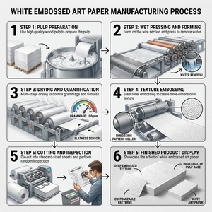 White Fine grid <strong>texture</strong> Embossed specialty paper Art paper Universal Packaging Printing Suitable for high-end gift <strong>boxes</strong> - Product Image 5