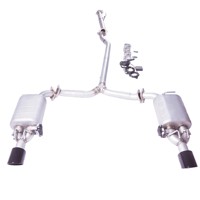 Système d'échappement Catback Valvetronic de luxe haute performance en acier inoxydable pour Toyota Camry 3.5L V6 (modèles 2020) - Garantie 3 ans