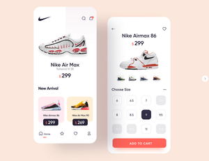 แอปพลิเคชันอีคอมเมิร์ซรองเท้าคุณภาพสูง ร้านค้าออนไลน์บน Android และ IOS ซอฟต์แวร์ออกแบบเว็บสโตร์สำหรับผู้ค้าปลีกรองเท้า - Product Image 3