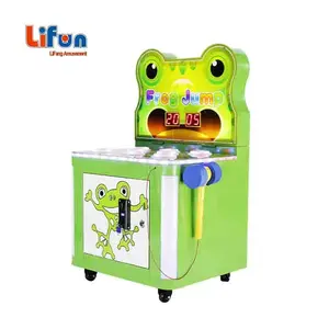 M02 Kinder Ticket Arcade Amusement Indoor Spielplatz Hit Frog Mit Hammer Whack EIN Maulwurf Kinder Münz Spiel Maschine