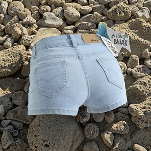 2025 da <span class=keywords><strong>donna</strong></span> Sexy da <span class=keywords><strong>donna</strong></span> Sexy da <span class=keywords><strong>donna</strong></span> Ultra corti con lavaggio a vita media traspirante a vita bassa Denim Boyfriend <span class=keywords><strong>Jeans</strong></span> - Product Image 3