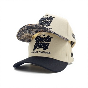 Gorra de Béisbol de 5 Paneles con Camuflaje de Dos Tonos, Logotipo Bordado Personalizado, MOQ Bajo, OEM, Venta Global, Tendencia Popular, Directo de Fábrica - Product Image 5