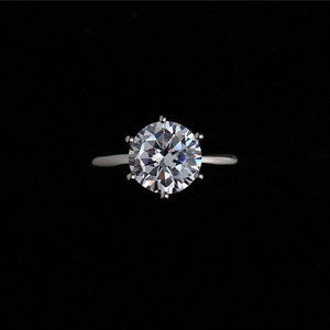 OEM gioielli moda mano S925 in argento Sterling gioielli da sposa <span class=keywords><strong>fedi</strong></span> nuziali - Product Image 4