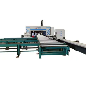 Dây Chuyền Chế Biến Thép Kết Cấu Tự Động Hoàn Toàn Máy Cắt Tia H Plasma CNC