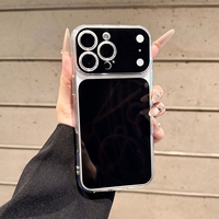 Coque de téléphone de luxe souple effet bonbon pour iPhone 13 14 15 16 17 Pro Max Air, coque arrière antichoc en acrylique