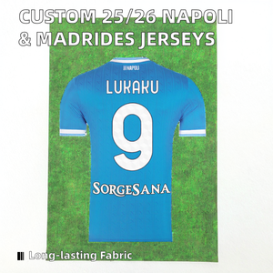 Venta al por mayor personalizado 25/26 Jersey Madrides Jersey de secado rápido camisetas de fútbol chándal de fútbol Maillot De pie - Product Image 3