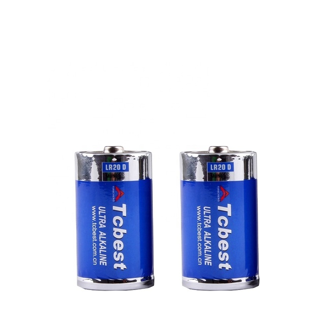 High Capacity D Size Alkaline Primary Battery 1.5V LR20 Best Seller for Remote Control Toys