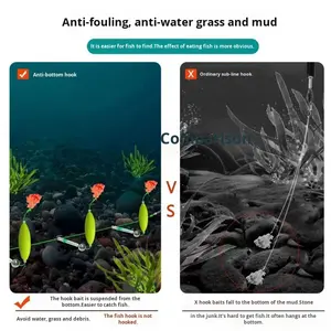 <span class=keywords><strong>ใหม่</strong></span>เบ็ดตก<span class=keywords><strong>ปลา</strong></span>ไอเซนแขนสีทองพร้อมตะขอ3อันป้องกันก้นชุดทุ่นลอยน้ำแบบพลิกบอร์ดเบ็ดตก<span class=keywords><strong>ปลา</strong></span>มอนสเตอร์สำหรับปลาคาร์พ - Product Image 2