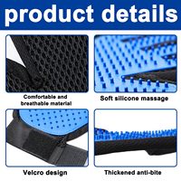 Kit de toilettage pour chien 5 en 1 avec brosse de bain coupe-ongles pour animaux de compagnie Kit de toilettage pour animaux de compagnie