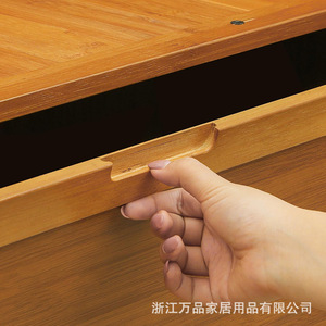 Bamboo <b>Shoe</b> Rack 9 Tier Pull Down Door Freestanding <b>Storage</b> Cabinet <b>Space</b> <b>Saving</b> <b>Shoe</b> Organizer - Product Image 5
