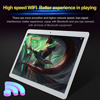 Tablet PC P10 10.1 pollici Android 10 SC9863A octa-core 2.0GHz 2 32G 6000mAh 1280*800 di alta qualità