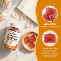 AegleWell OEM Gummies Myo & D-chiro Inositol avec Folate et Vitamine C pour le Bien-être Féminin