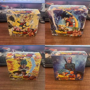 Cartes à collectionner - Édition anglaise écologique, packs de 1/2/5 yuans avec cartes de héros à bords dorés <span class=keywords><strong>3D</strong></span>, mettant en scène Son Goku et Vegeta - Product Image 2