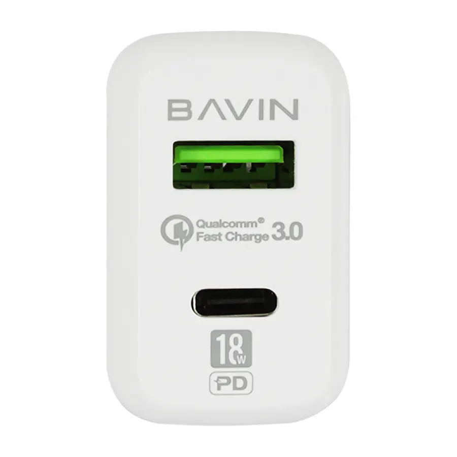 Bavin Pc350 Voor Samsung Note 10 Super Oplader Pd 20W Qc3.0 Voor Huawei Xiaomi Voeding Adapter