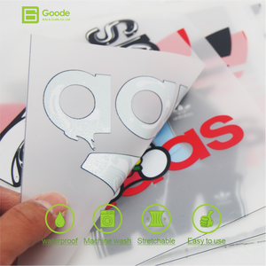 Goode <strong>Cheap</strong> Stickers Wholesale Custom Printing Design Logo DTF Ready To Press <strong>Heat</strong> <strong>Transfer</strong> Labels For Team T-Shirts Clothes - Product Image 4