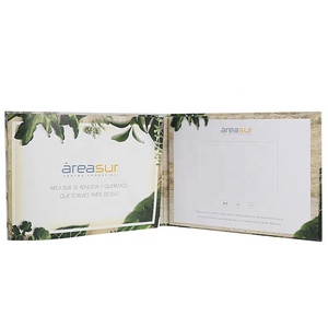 Chất lượng cao kinh doanh <span class=keywords><strong>LCD</strong></span> 3inch TFT video Brochure Video Card - Product Image 3