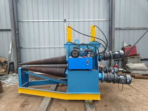 Máy cán Nón thủy lực 3 con lăn tấm Máy uốn - Product Image 5