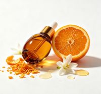 Huile d'orange amère de qualité cosmétique, séchée par atomisation, pureté 99%