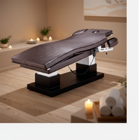 Table de massage électrique à 3 moteurs, en cuir PVC/PU, hauteur réglable, pour usage scolaire et en salon de beauté