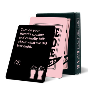 Juego de Cartas <span class=keywords><strong>Sexuales</strong></span> para Parejas, Juego de Mesa Interactivo para Citas, Responde <span class=keywords><strong>Preguntas</strong></span>, Juega, Bebe, Entretenimiento, Cartas de Juego Interactivas para Parejas - Product Image 2