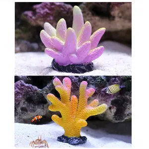Wholesale Simulation Resin Coral Reef Landscape Fish Tank Ornaments Aquarium Decorations