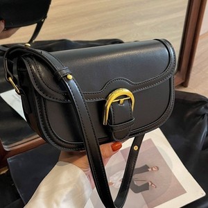 Sac bandoulière vintage marron pour femme, sac à main décontracté en cuir PU <span class=keywords><strong>de</strong></span> haute qualité avec quincaillerie dorée - Product Image 6