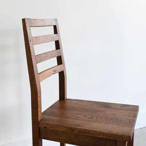 Silla de Comedor Hecha a Mano de Madera Reciclada Sólida, Diseño Moderno Rústico, Ecológica, Duradera, Portátil, para Uso en Exteriores, Hoteles y Hogares - Product Image 3