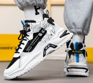 Chaussures de sport hommes nouveau all-match plate-forme mode respirant chaussures décontractées hauteur augmentant <span class=keywords><strong>papa</strong></span> baskets homme - Product Image 4