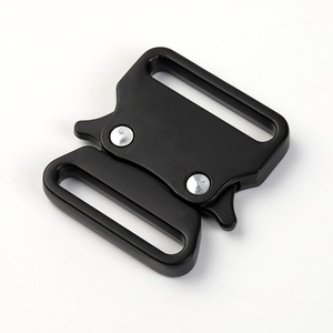 Hebilla de liberación lateral de 30 mm de aleación de zinc negra duradera para bolsos - Product Image 1