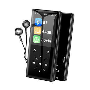 2.4" Full Touch Screen MP3 Player, 64GB HiFi Lossless Music Player with Zinc Alloy Body - Product Image 3