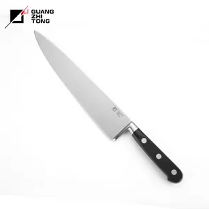 Professional 10-Inch Kitchen Knife With POM ABS Plastic Forged Casting Handle Stainless Steel 3CR13 For Chef Cooking
