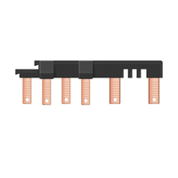 Bloque de Terminales con Certificación CE ISO, Serie 2P+DPN, Barra Combinada Tipo Pin, Cobre Rojo, Barra de Distribución MCB, Fácil Instalación, Sin Cortes, CE