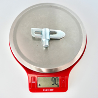Goupille de positionnement fixe à ressort zinguée, goupille de verrouillage de porte de remorque de camion robuste pour véhicule utilitaire, remorque fermée