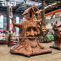 Grand arbre artificiel parlant de haute qualité avec mouvement à vendre