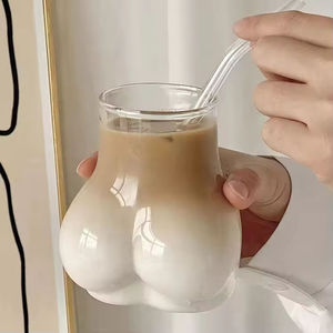 Vaso de Cristal con Forma de Glúteos de Hombre Desnudo, Vaso para Chupitos de Cerveza, Whisky, Copa de Vino con Forma de Cuerpo Femenino en Bikini para Bar - Product Image 1