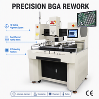 Station de Retravaillage BGA WDS-1250 pour Réparation de Cartes Mères, Taille PCB 1200*700mm, Chauffage IR + Air Chaud 3 Zones, Contrôle PC 10 Axes