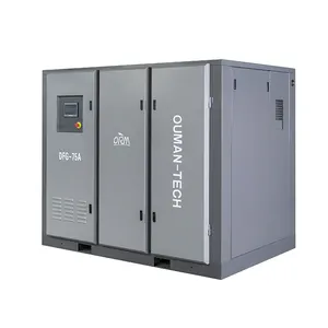 Compressore d'aria trifase a magnete permanente ORM compressore d'aria a vite Inverter 75hp