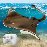 Juguete de Pez Demonio con Control Remoto 2.4G, Pez de Alta Simulación para Piscina y Baño, Regalo, Barco RC para Niños