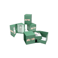 Vente en gros de boîte de vernis à ongles avec logo personnalisé boîte d'emballage en papier de luxe boîte de bouteille de soin des ongles ensemble de boîte d'emballage d'huile de vernis à ongles