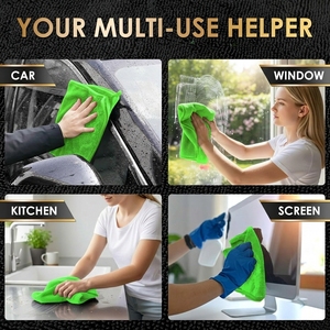 Serviette en microfibre à boucles torsadées à séchage rapide, haute densité 700 800 900 g/m², super absorbante, pour l'entretien automobile et le detailing – Fournisseur direct usine - Product Image 6
