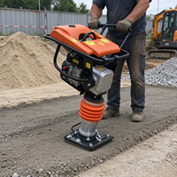 Compacteur à plaque vibrante de qualité industrielle pour le compactage du sol et du sable