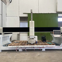 Máquina de Corte de Granito y Mármol de 4 Ejes, Router CNC, Cortadora de Piedra, Motor, Bomba, Rodamiento, Caja de Cambios ZEUS 4+2