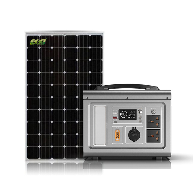 220V 500W Power Station 120000mAh Multi-Function Portable Big Capacity Solar Generator