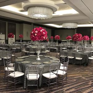 Alquiler de Sillas Chiavari de Resina Transparente, Sillas Modernas de Plástico Apilables para Jardín, para Banquetes y Eventos - Product Image 6