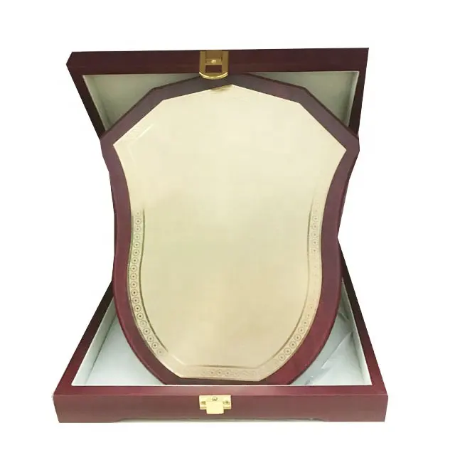 new design fancy shape hot sale saudi arabia mdf plaque gift box