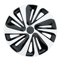 Ensemble de 4 enjoliveurs de roue universels en plastique léger et durable, installation par clip, couleur personnalisée pour voiture