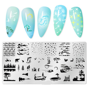 Kits d'outils <span class=keywords><strong>de</strong></span> plaque d'estampage d'<span class=keywords><strong>ongles</strong></span> en acier inoxydable populaires européens Accessoires d'<span class=keywords><strong>ongles</strong></span> essentiels - Product Image 3