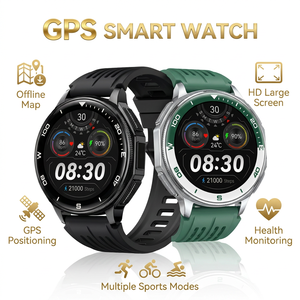 Reloj Inteligente GPS AMOLED de 1.43 Pulgadas con <span class=keywords><strong>Mapa</strong></span> Vectorial Offline, Resistente al Agua 5ATM, Reloj Deportivo para Senderismo al Aire Libre, Disponible <span class=keywords><strong>en</strong></span> Fábrica - Product Image 1